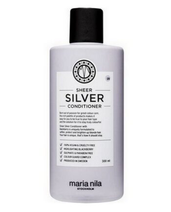 Maria Nila Sheer Silver Balsam 300 ml – Bekæmp gule toner