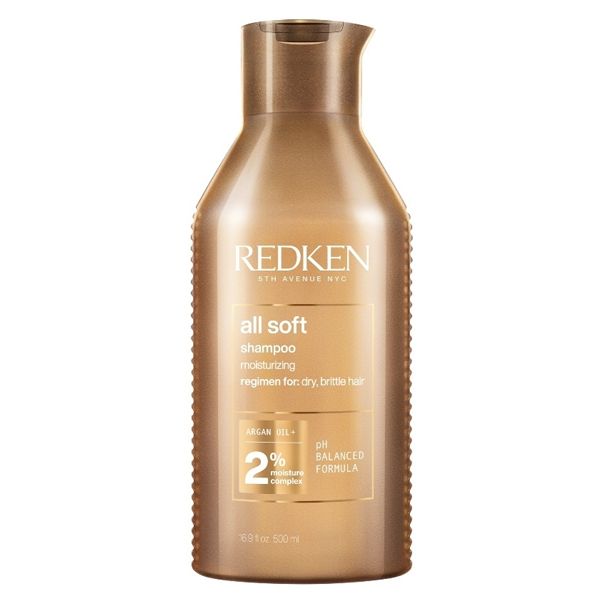 Redken All Soft Shampoo 500 ml – Få silkeblødt hår!