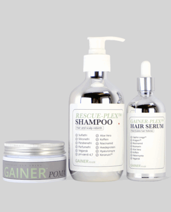 Gainer Pomade Plejesæt – Få sundt og stilfuldt hår!