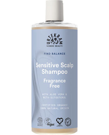 Urtekram Find Balance Shampoo – Parfumefri til Sensitiv Hovedbund