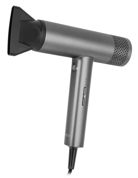 Hws Beauty Hårtørrer med Diffuser 2000 W - Grå Elegance