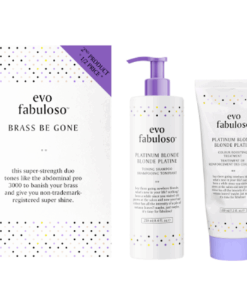Evo Fabuloso Brass Gone Set Hos Frisøren & Baronen - Evo Fabulosos Hairtime  - 9349769012215