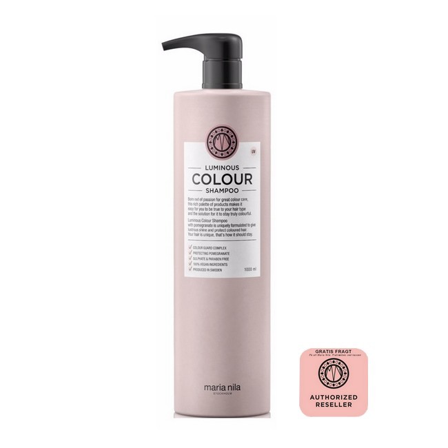 Maria Nila Luminous Colour Shampoo 1000 - Maria Nila Hairtime  - 7391681036239
