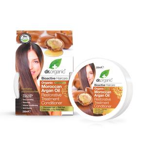 Organic Argan Oil Hair Treatment Conditioner 200 - Dr. Organic Hairtime  - 5060176674783