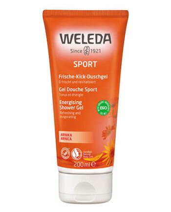 Veganskweleda Shower Gel Sports Energising Arnica - Weleda Hairtime  - 7611916154317