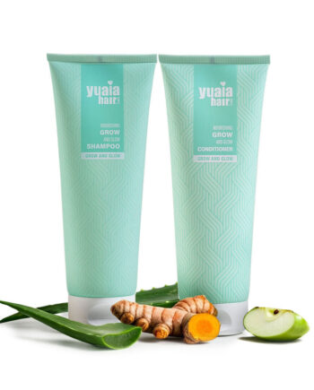 Grow And Glow Shampoo Conditioner 250 Sulfatfri & Silikonefri - Yuaia Hairtime  - 745110654841