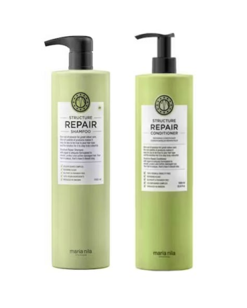 Maria Nila Structure Repair Shampoo & Conditioner 1000 - Maria Nila Hairtime  - 7391681036031