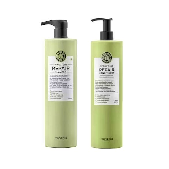Maria Nila Structure Repair Shampoo & Conditioner 1000 - Maria Nila Hairtime - 7391681036031