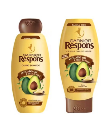 Garnier Respons Avocado & Shea Shampoo & Conditioner 400 - Garnier Hairtime  - 3600541356603