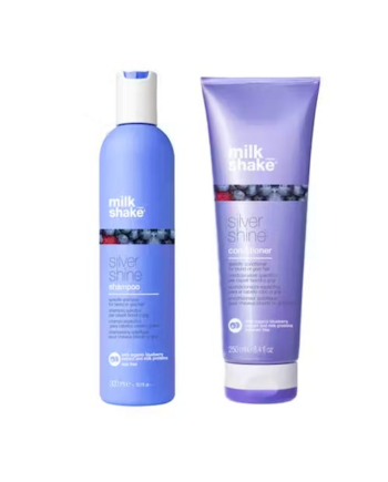 Milkshake Silver Shine Shampoo & Conditioner 250 300 - Milk_shake Hairtime  - 8032274061892