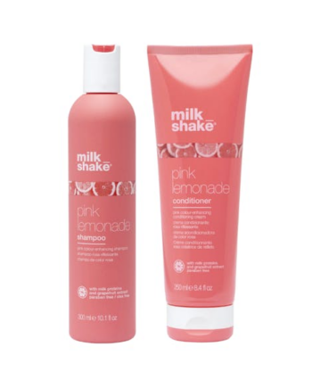 Pink Milkshake Lemonade Shampoo & Conditioner 250 300 - Milk_shake Hairtime  - 8032274175858