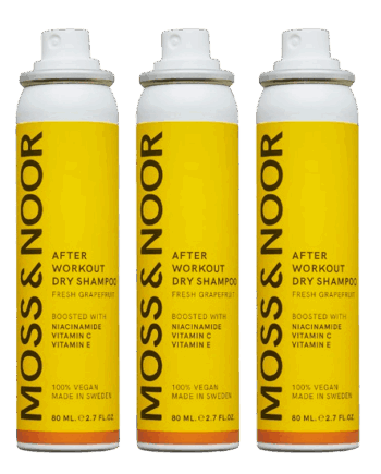 Moss & Noor After Workout Dry Shampoo Pocket Size - Moss & Noor Hairtime  - 7350103700387