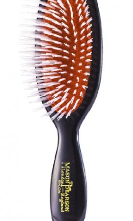 Mason Pearson Pocket Nylon Dark Ruby Stk - Mason Pearson Hairtime  - 5014516001340