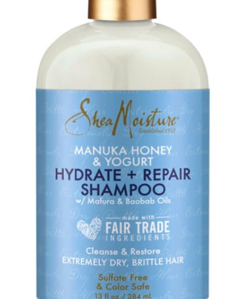Shea Moisture Manuka Honey & Yoghurt Hydrate Repair Shampoo 384 - Shea Moisture Hairtime  - 0764302312437