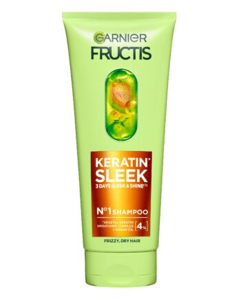 Garnier Fructis Keratin Sleek Shampoo 200 - Garnier Hairtime  - 3600542638838