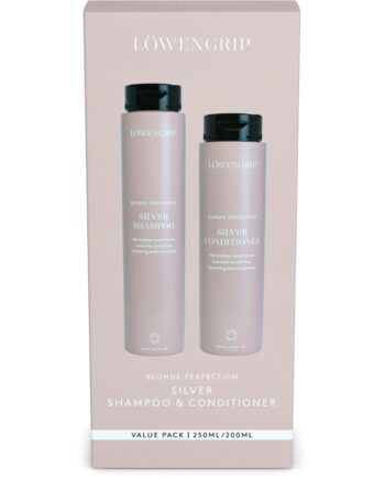 Lwengrip Blonde Perfection Silver Shampoo & Conditioner 250 200 - Löwengrip Hairtime  - 7350073863723