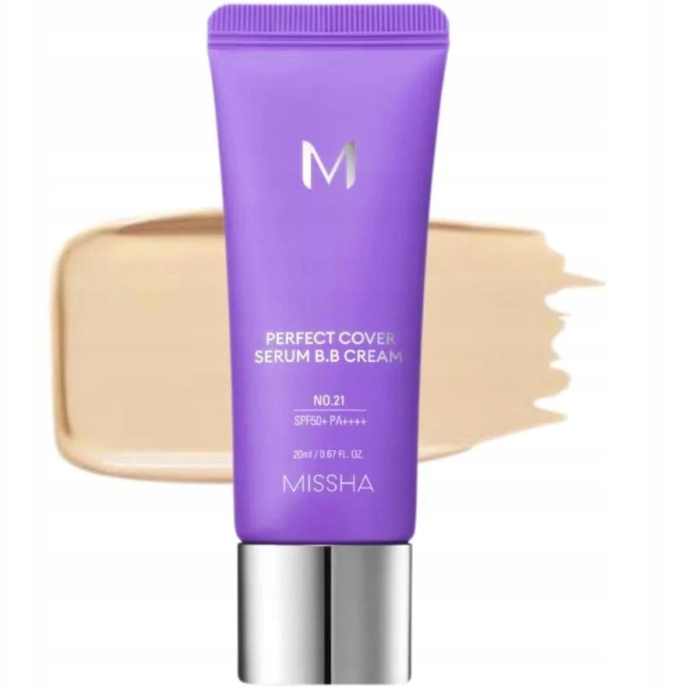 Missha Perfect Cover Serum Cream Spf50 Light Beige - Missha Hairtime  - 8809747957255