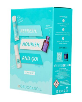Moroccanoil Set Refresh Nourish And Light Tones - Moroccanoil Hairtime  - 7290116978581