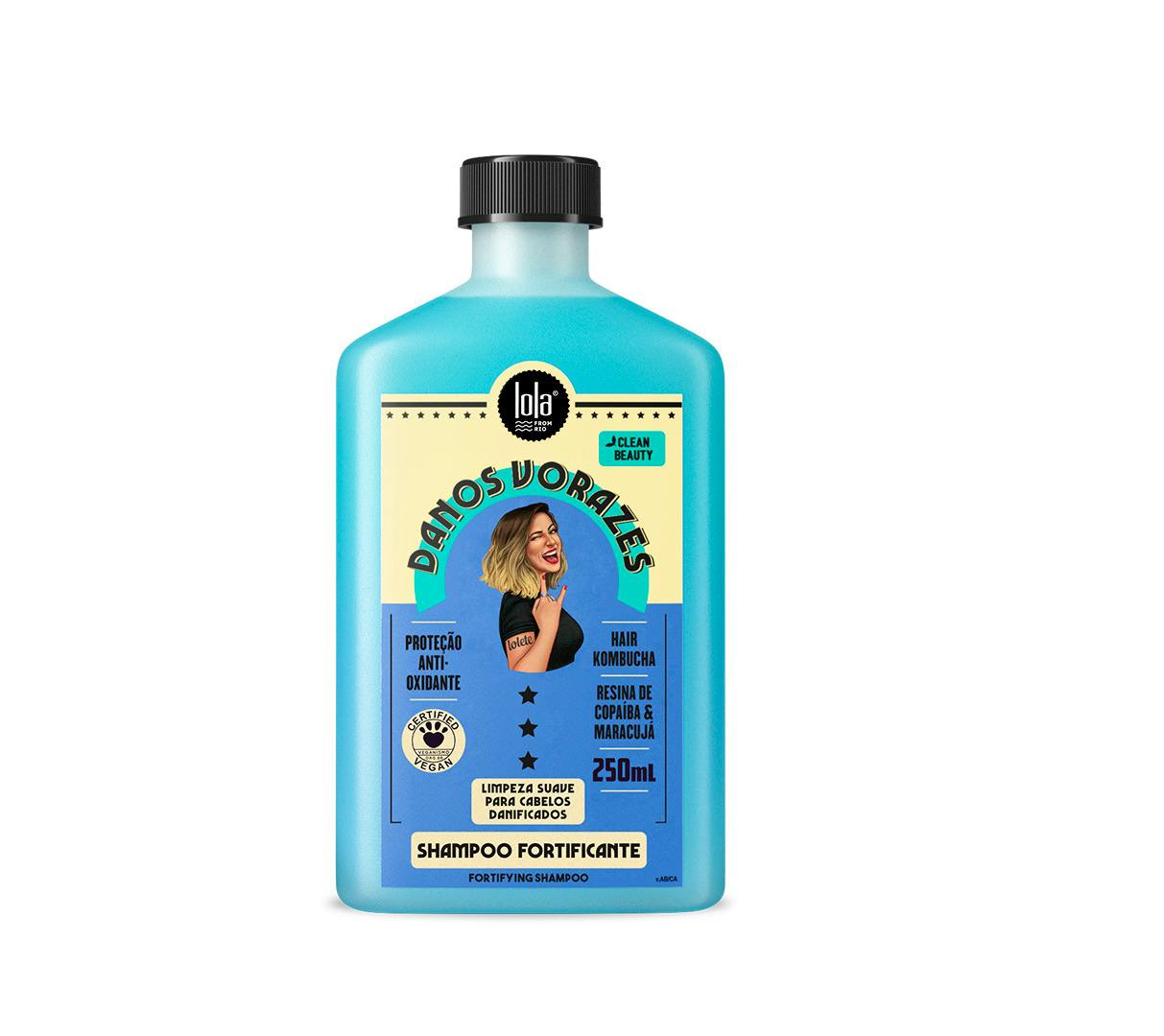 Lola From Rio Lola Danos Vorazes Fortifying Shampoo 250 - Lola From Rio Hairtime - 7899572811724