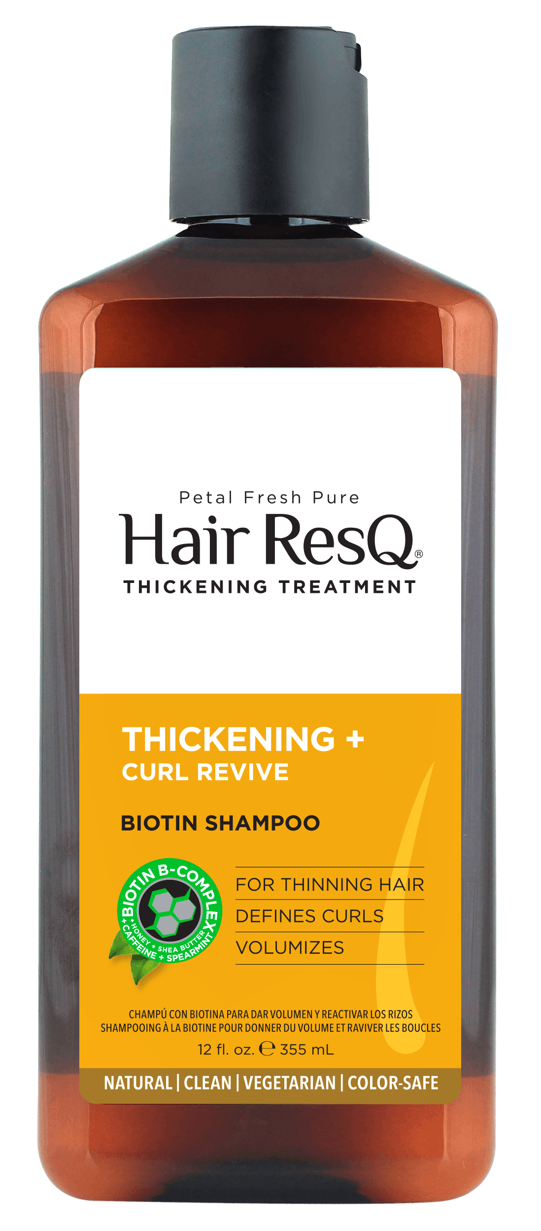 Petal Fresh Hair Resq Thickening Curl Revive Shampoo 355 - Petal Fresh Hairtime - 0713708418076