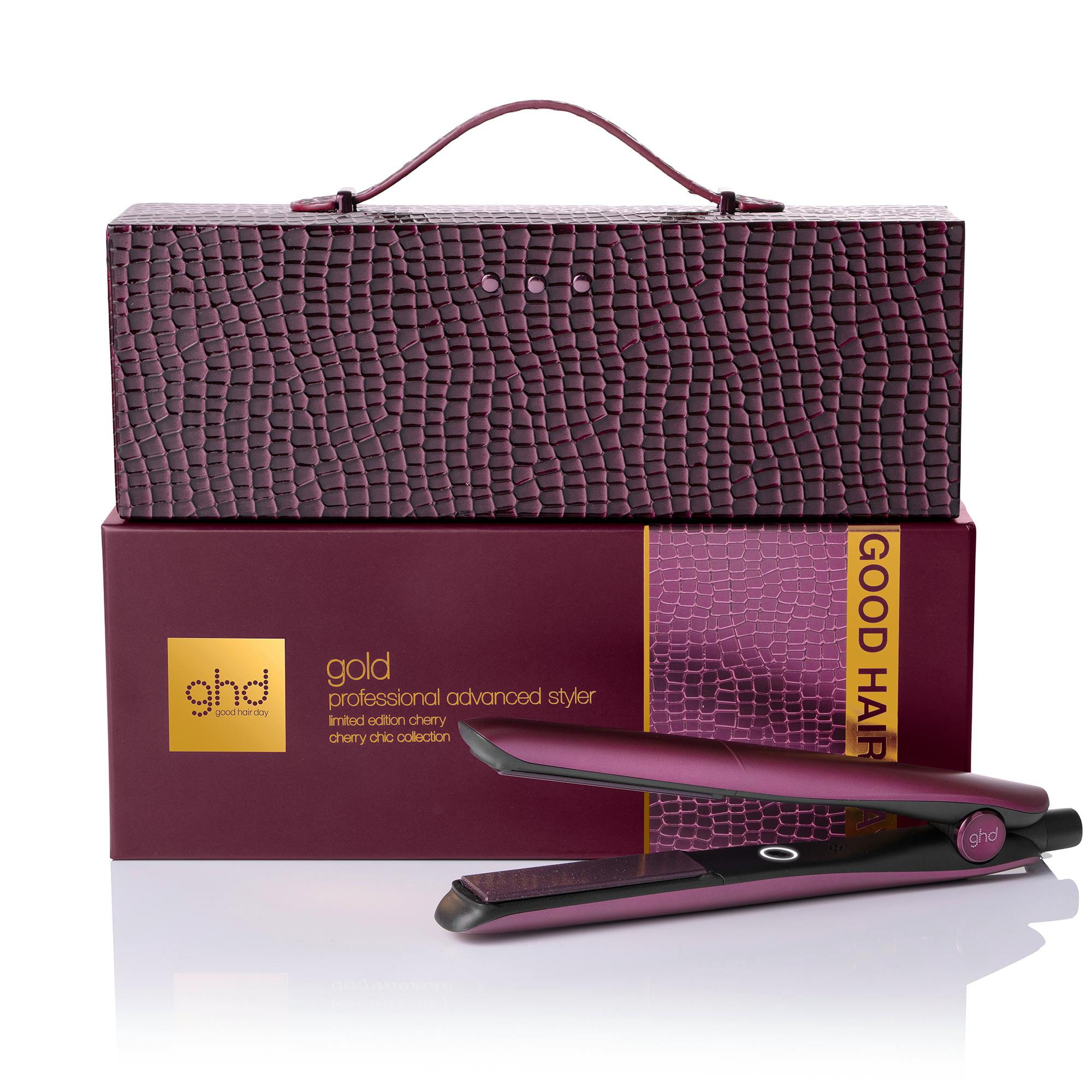 Ghd Cherry Chic Gold Limited Edition Hair Straightner Stk - Ghd Hairtime  - 5056668019538
