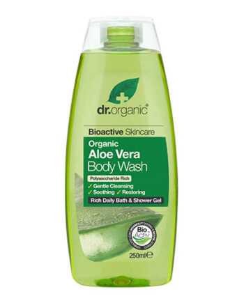 Organic Bath & Shower Aloe Vera - Dr. Organic Hairtime  - 5060176671652