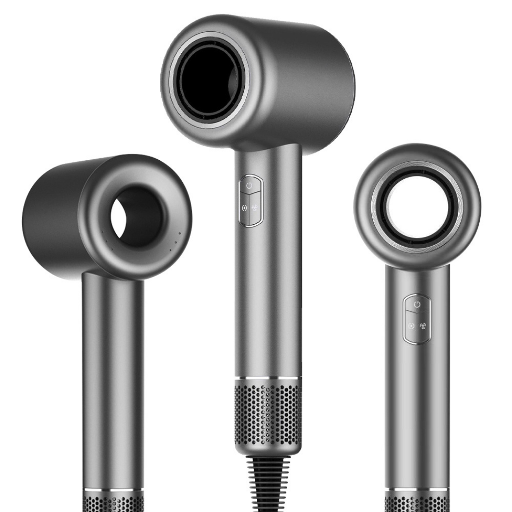 Milux Pro Hårtørrer Med Diffuser Ion Tech - Tech-shoppen.dk Hairtime