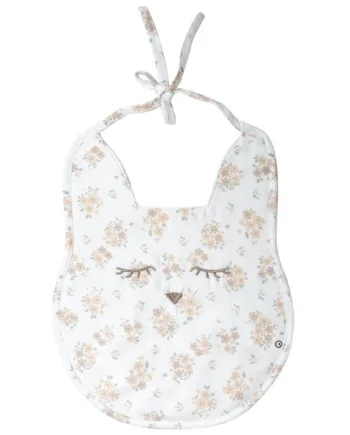 Grøn Hagesmæk Gots Certificeret økologisk Bomuld Kanin Savlesmæk Med Lomme Balsam Cream Msli Green Cotton - Müsli Hairtime  - 5714139549358