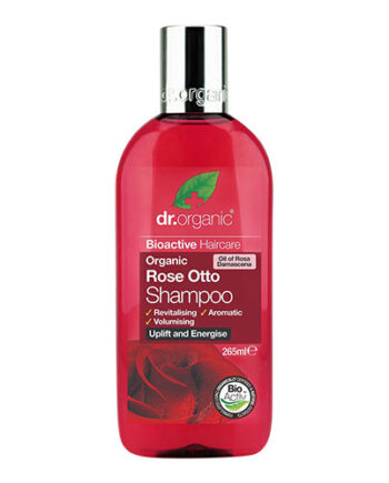 Organic Shampoo Rose Otto - Dr. Organic Hairtime  - 5060176673090