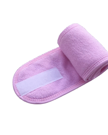 Spa Hårbånd Med Velcrolukning Lyserød - Smikka Hairtime