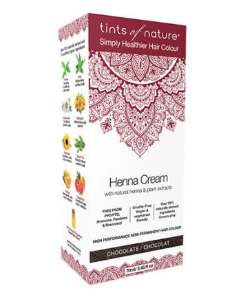 Tints Nature Hårfarve Henna Creme Chocolate - Tints Of Nature Hairtime  - 704326425195