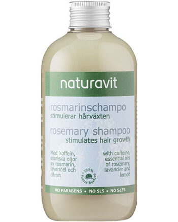 Vegansknaturavit Rosemary Shampoo - Naturavit Hairtime  - 3830009226043