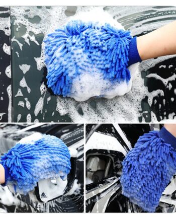 Grøn Vaskehandske Blød Microfiber Blå Eller - Greengoing Hairtime