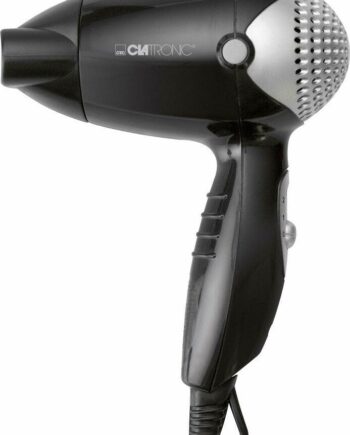 Sort Clatronic 3393 Rejsehårtørrer Stk - Clatronic Hairtime  - 4006160631845
