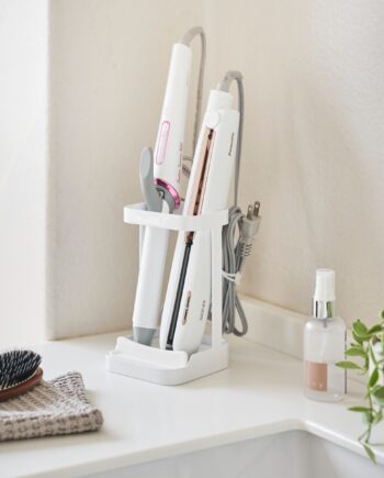 Holder Til Glattejern Krøllejern Sikker Praktisk Opbevaring Under Styling Yamazaki - Yamazaki Hairtime  - 4903208050623