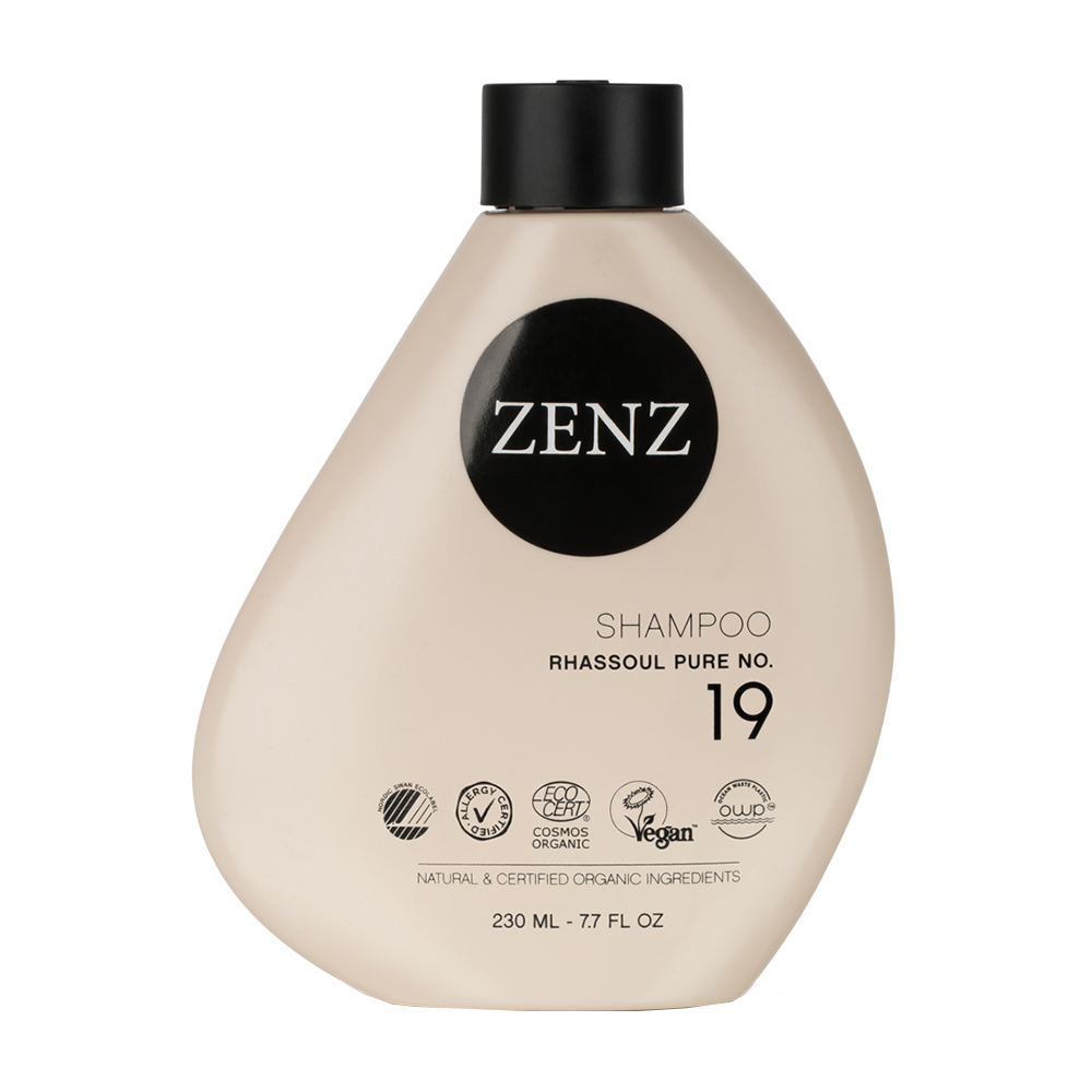 Zenz Shampoo Rhassoul Pure 230ml - Zenz Organic Hairtime  - 5715012001963