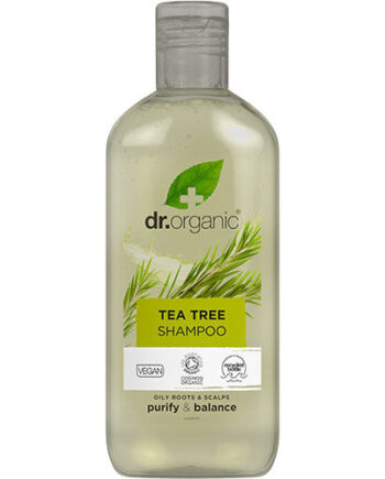 Veganskdr Organic Shampoo Tea Tree - Dr. Organic Hairtime  - 5060176671089