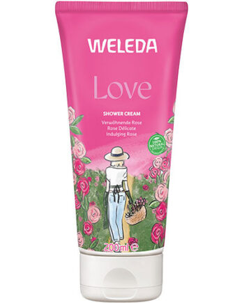Weleda Love Shower Cream Rose - Weleda Hairtime  - 7611916160769