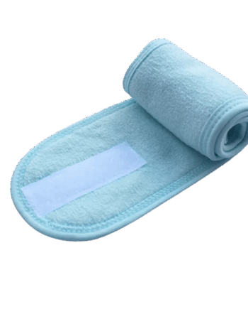 Spa Hårbånd Med Velcrolukning Blå - Smikka Hairtime