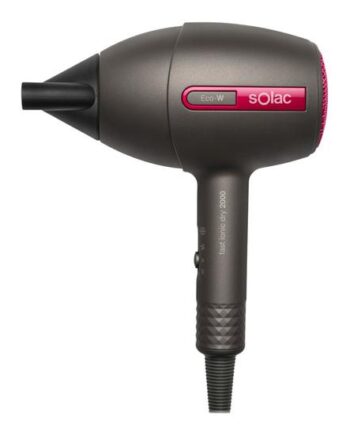 Solac Sh7087 Fast Ionic Dry 2000 Hårtørrer Grå Lyserød - Solac Hairtime  - 8433766000526