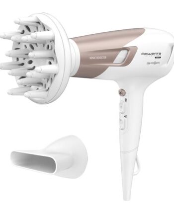 Hvid Rowenta Studio Dry Cv5830 Hårtørrer 2300 Beige - Rowenta Hairtime  - 3121040078044