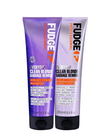 Fudge Everyday Clean Blonde Damage Rewind Violet Toning Duo 250 - Fudge Hairtime  - 5031550000047