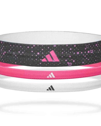 Pink Adidas Pak Hårbånd Lucid - Adidas Hairtime  - 0885652027281