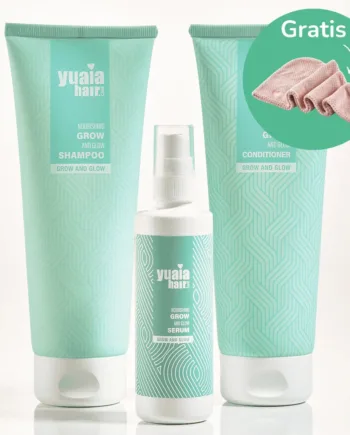 Grow And Glow Serien Gratis Hårhåndklæde - Yuaia Hairtime