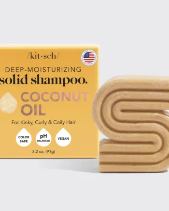 Kitsch Coconut Oil Shampoo Bar Til TØrt & Beskadiget HÅr Shampoo Bar Kitsch Studiobuus - Kitsch Hairtime  - 810112564938