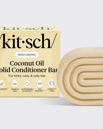 Kitsch Coconut Oil Conditioner Bar Fugtgivende Balsam Til TØr & Skadet HÅr Conditioner Bar Kitsch Studiobuus - Kitsch Hairtime  - 819677025465