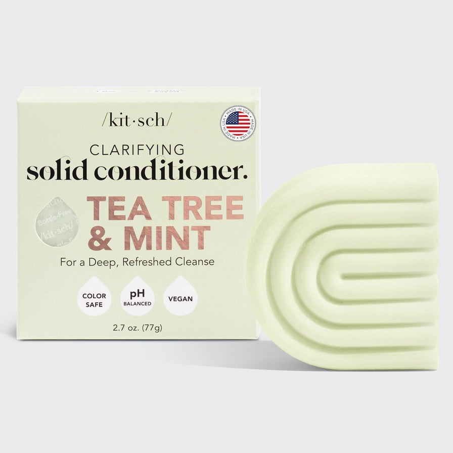 Kitsch Tea Tree Oil Conditioner Bar Dybderensende Balsam Bar Conditioner Bar Kitsch Studiobuus - Kitsch Hairtime - 810112566833
