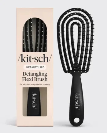 Kitsch Detangling Flexi HÅrbØrste Fleksibel & SkÅnsom Udredning Hårbørste Kitsch Studiobuus - Kitsch Hairtime  - 840455504223