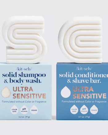 Kitsch Ultra Sensitive Shampoo & Conditioner HÅrplejesÆt Shampoo & Balsam Pakke Kitsch Studiobuus - Kitsch Hairtime