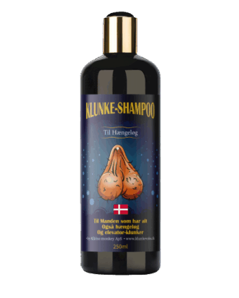 Klunke Shampoo Til Hængeløg - Klunkevoks.dk Hairtime  - 5060762980113